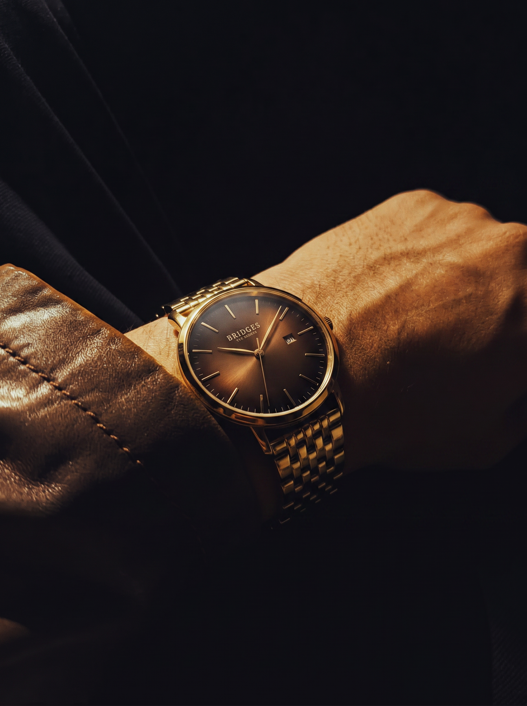 BRIDGES watch on wrist placeholder one