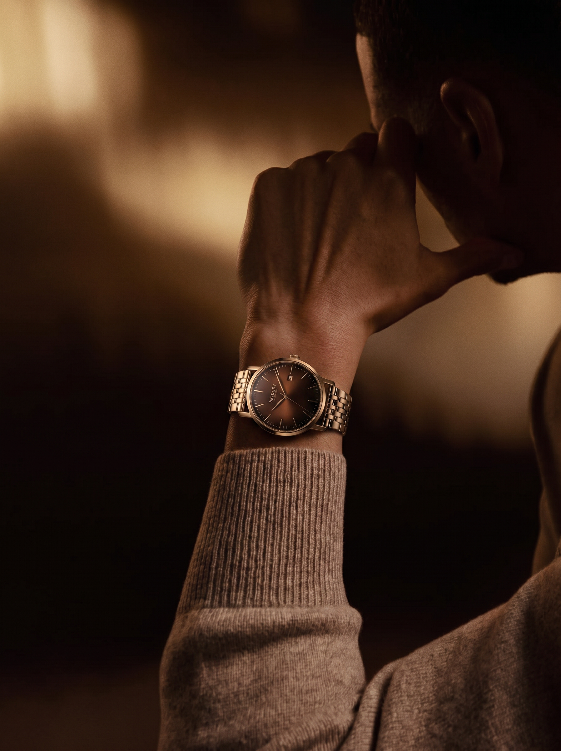 BRIDGES watch on wrist placeholder two