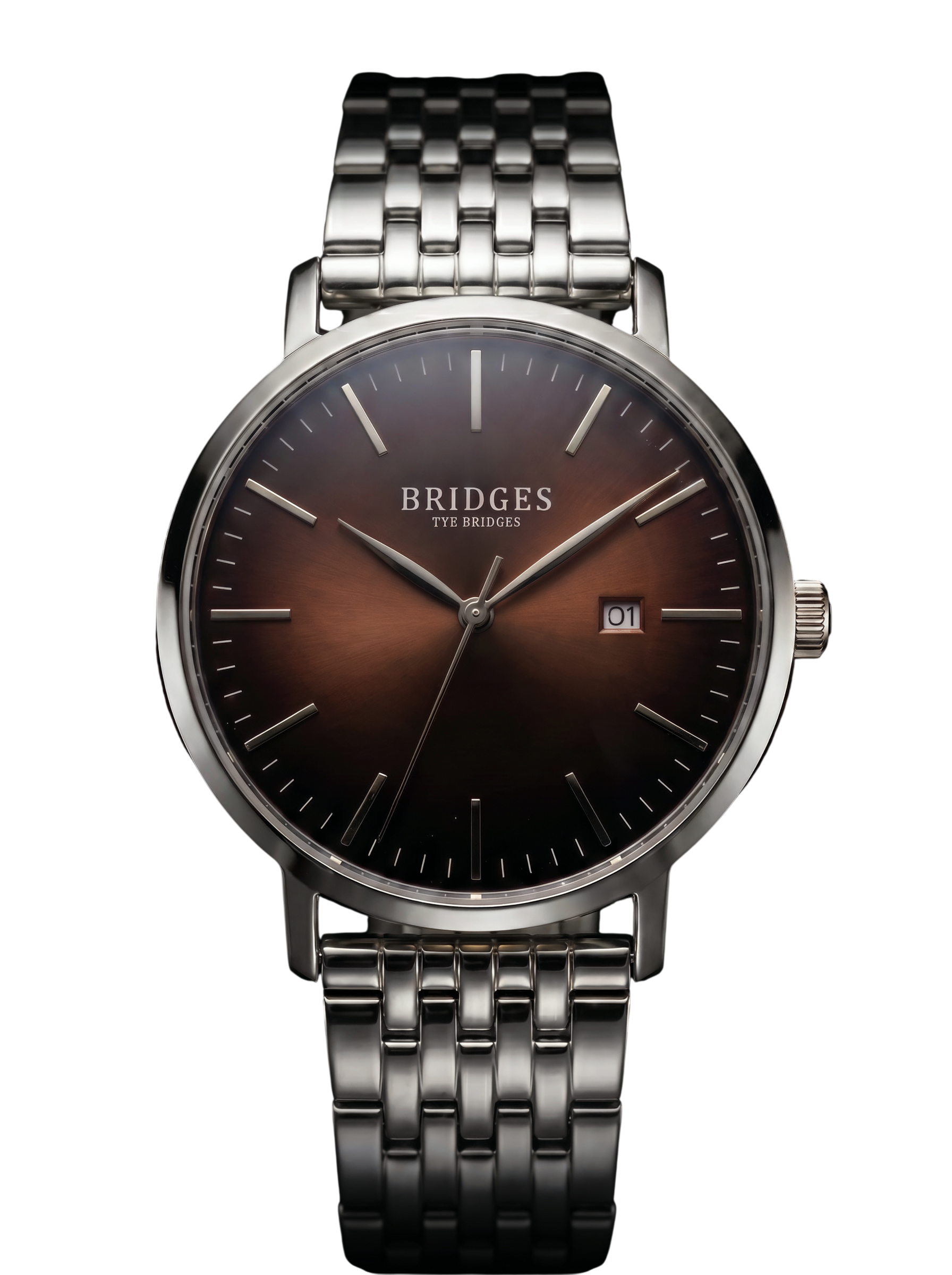 BRIDGES silver watch